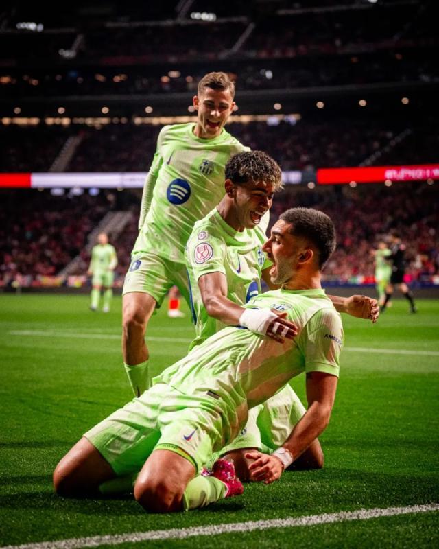 B体育官方首页-【国王杯】费兰·托雷斯制胜，巴萨1-0马竞决赛战皇马