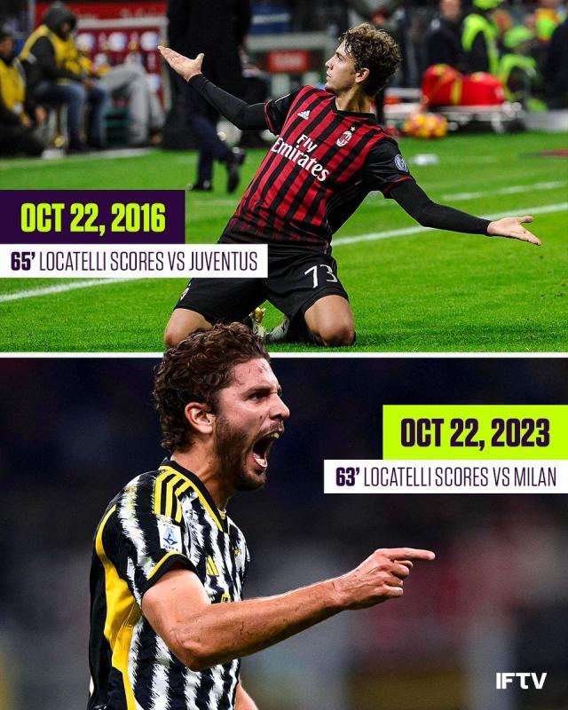 天选之子反弑米兰，尤文让洛卡特利专干脏活太浪费